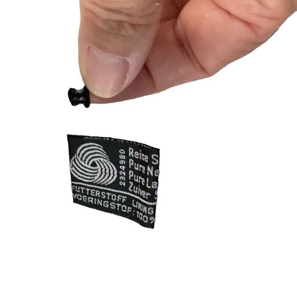 Epoca Modell Bremen Womens Vintage Cream Double Breasted Wool Long Coat Size 36 - Picture 11 of 13